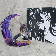 Kimetsu No Yaiba Twelve Ghost Moon String Column GK Black Dead MOU Fall Ji Jifu Taro Garage Kits Model Furnishing Articles