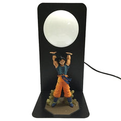 Dragon Ball Lamp Son Goku Figures Figurine DBZ Strength Bombs DIY Table LED Night Light Bedroom Decorative Collection Toys