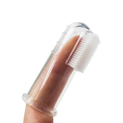 Super Soft Pet Finger Toothbrush Teddy Dog Brush Bad Breath Tartar Teeth Care Tool Dog Cat Cleaning Silicagel Pet Supplies