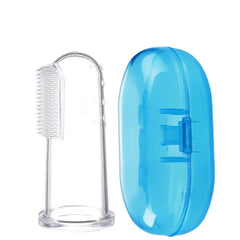 Super Soft Pet Finger Toothbrush Teddy Dog Brush Bad Breath Tartar Teeth Care Tool Dog Cat Cleaning Silicagel Pet Supplies