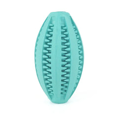 Pet Dog Chew Toys Teeth Cleaning Snack Ball Pet Dog Toy Ball Natural Rubber Super Tough Interactive Bouncy Pet Supplies