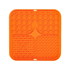 Pet Lick Silicone Mat for Dogs Pet Slow Food Plate Dog Bathing Distraction Silicone Dog Sucker Food Training Dog Feeder Supplies