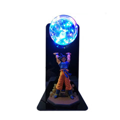 Dragon Ball Lamp Son Goku Figures Figurine DBZ Strength Bombs DIY Table LED Night Light Bedroom Decorative Collection Toys