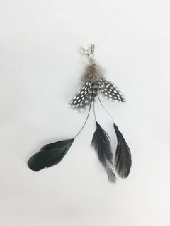 Interactive Cat Toy Handfree Cat Stick Playing Kitten Playing Teaser Wand Toy Suction Cup Bird/Feather Cat Wand Pet Supplies