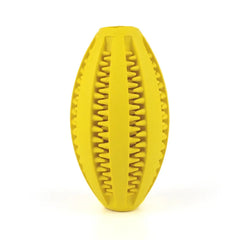 Pet Dog Chew Toys Teeth Cleaning Snack Ball Pet Dog Toy Ball Natural Rubber Super Tough Interactive Bouncy Pet Supplies