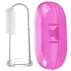 Super Soft Pet Finger Toothbrush Teddy Dog Brush Bad Breath Tartar Teeth Care Tool Dog Cat Cleaning Silicagel Pet Supplies
