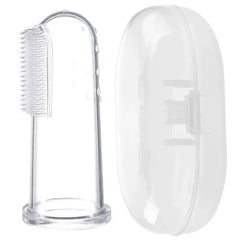 Super Soft Pet Finger Toothbrush Teddy Dog Brush Bad Breath Tartar Teeth Care Tool Dog Cat Cleaning Silicagel Pet Supplies
