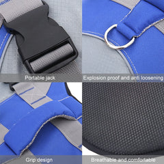 Summer Puppy Dog Life Jacket for Small Medium Dogs Reflective Pet Life Harness Vest Swim Suit French Bulldog Clothes Swimwear