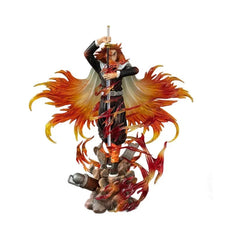 Flame Pillar Rengoku Kyoujurou Demon Slayer Cartoon Surrounding Anime Gk Handmade Desktop Collection Ornament Statue Boy Gift