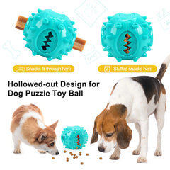 Dog Grinding Teeth Toys Chew Toys Cleaning Teeth Anti Bite Interactive Training Leaking Food Balls Toys Slow Food Pet Products
