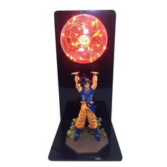 Dragon Ball Lamp Son Goku Figures Figurine DBZ Strength Bombs DIY Table LED Night Light Bedroom Decorative Collection Toys