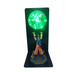 Dragon Ball Lamp Son Goku Figures Figurine DBZ Strength Bombs DIY Table LED Night Light Bedroom Decorative Collection Toys